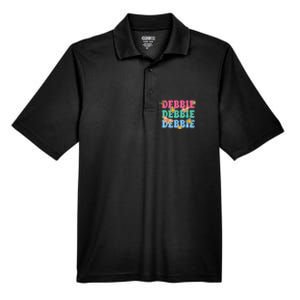 Groovy Debbie Debbie First Name Men's Origin Performance Pique Polo