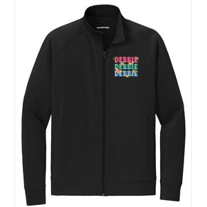 Groovy Debbie Debbie First Name Stretch Full-Zip Cadet Jacket