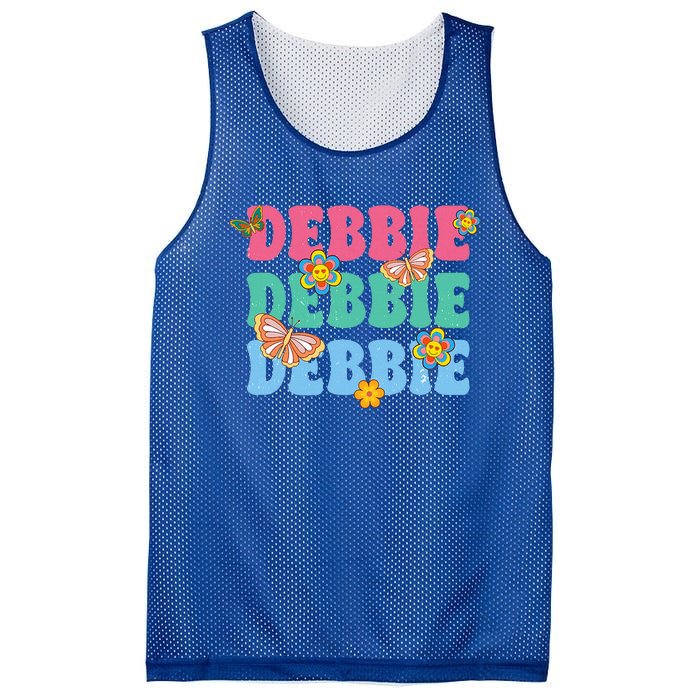 Groovy Debbie Debbie First Name Mesh Reversible Basketball Jersey Tank