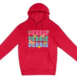 Groovy Debbie Debbie First Name Premium Pullover Hoodie