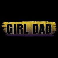 Girl Dad Dunking Tribute Memorial # Girl Dad Distressed Toddler T-Shirt