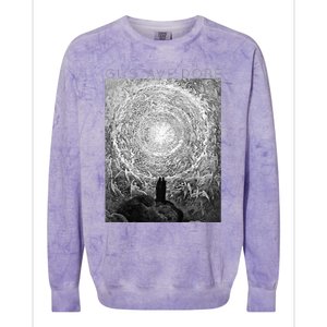 Gustave Doré Dante And Beatrice See God Art For Artists Colorblast Crewneck Sweatshirt