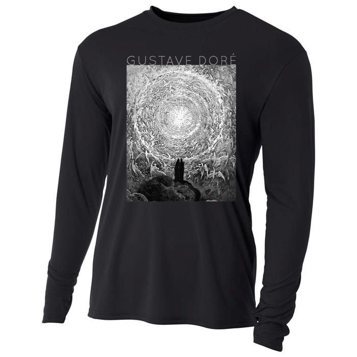 Gustave Doré Dante And Beatrice See God Art For Artists Cooling Performance Long Sleeve Crew