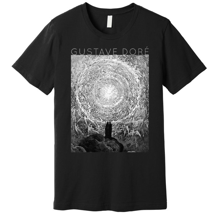 Gustave Doré Dante And Beatrice See God Art For Artists Premium T-Shirt