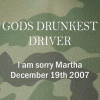 Gods Drunkest Driver I Am Sorry M.Ar.Tha December 19th 2007 Legacy Tie Dye Trucker Hat