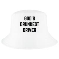 God's Drunkest Driver Funny Tee Cool Comfort Performance Bucket Hat