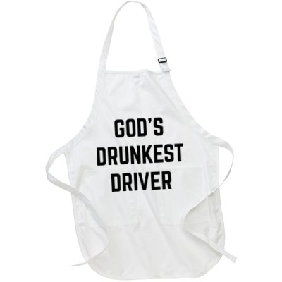 God's Drunkest Driver Funny Tee Apron