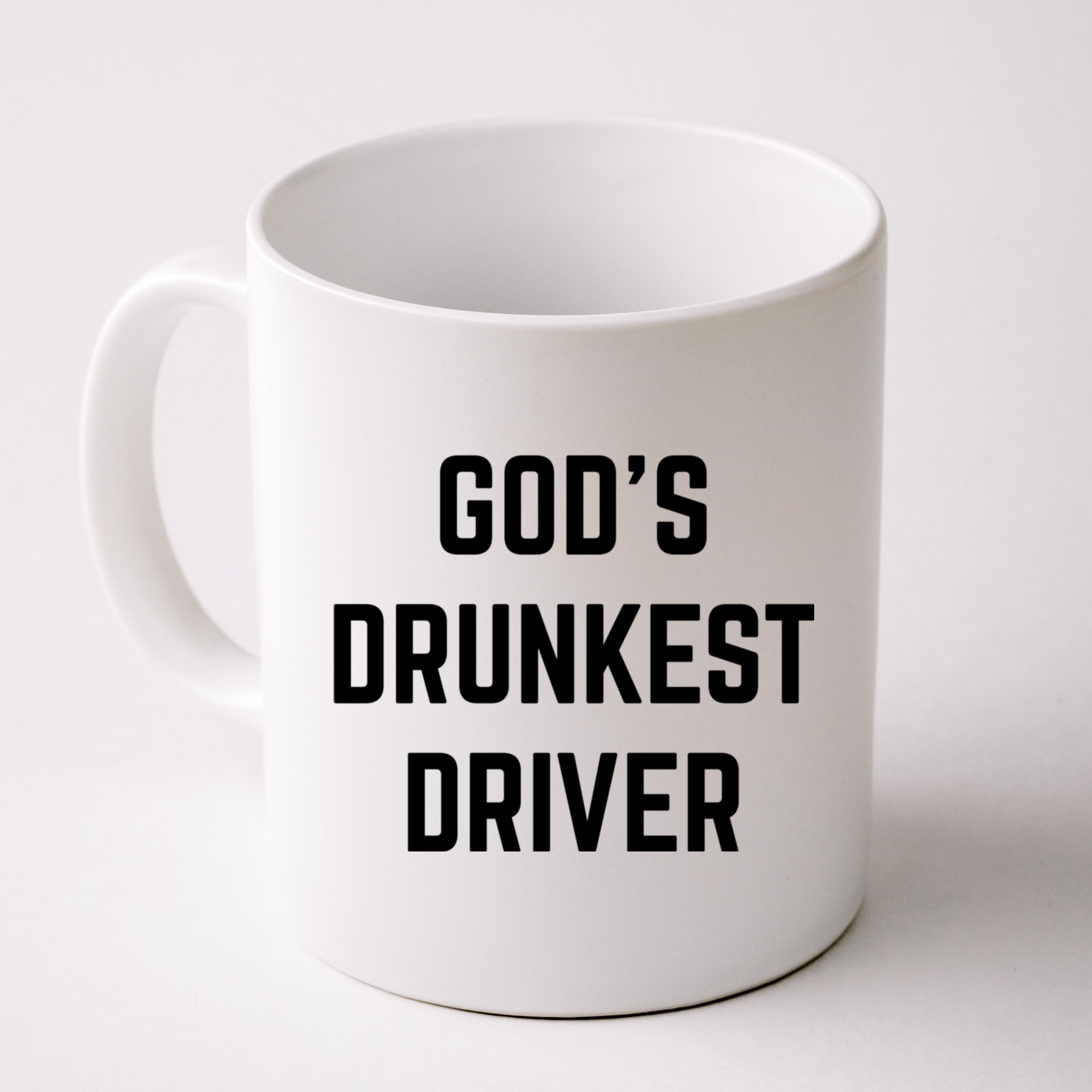 God's Drunkest Driver Funny Tee Mug