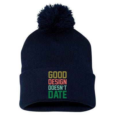 Good Design Doesn't Date Pom Pom 12in Knit Beanie