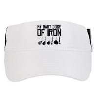 Golf Daily Dose Of Iron Adult Drive Performance Visor