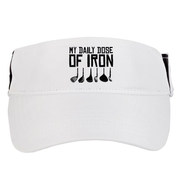 Golf Daily Dose Of Iron Adult Drive Performance Visor