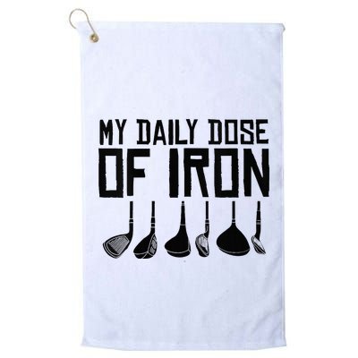 Golf Daily Dose Of Iron Golf Towel