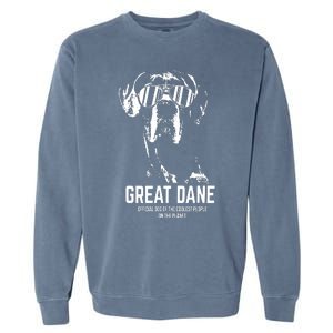 Great Dane Dog Of The Coolest Pup Lovers Garment-Dyed Sweatshirt