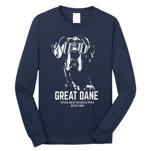 Great Dane Dog Of The Coolest Pup Lovers Long Sleeve Shirt