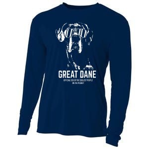 Great Dane Dog Of The Coolest Pup Lovers Cooling Performance Long Sleeve Crew