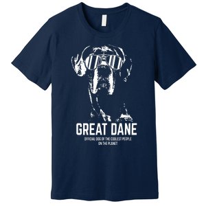 Great Dane Dog Of The Coolest Pup Lovers Premium T-Shirt