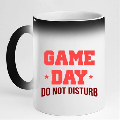 Game Day Do Not Disturb 11oz Black Color Changing Mug