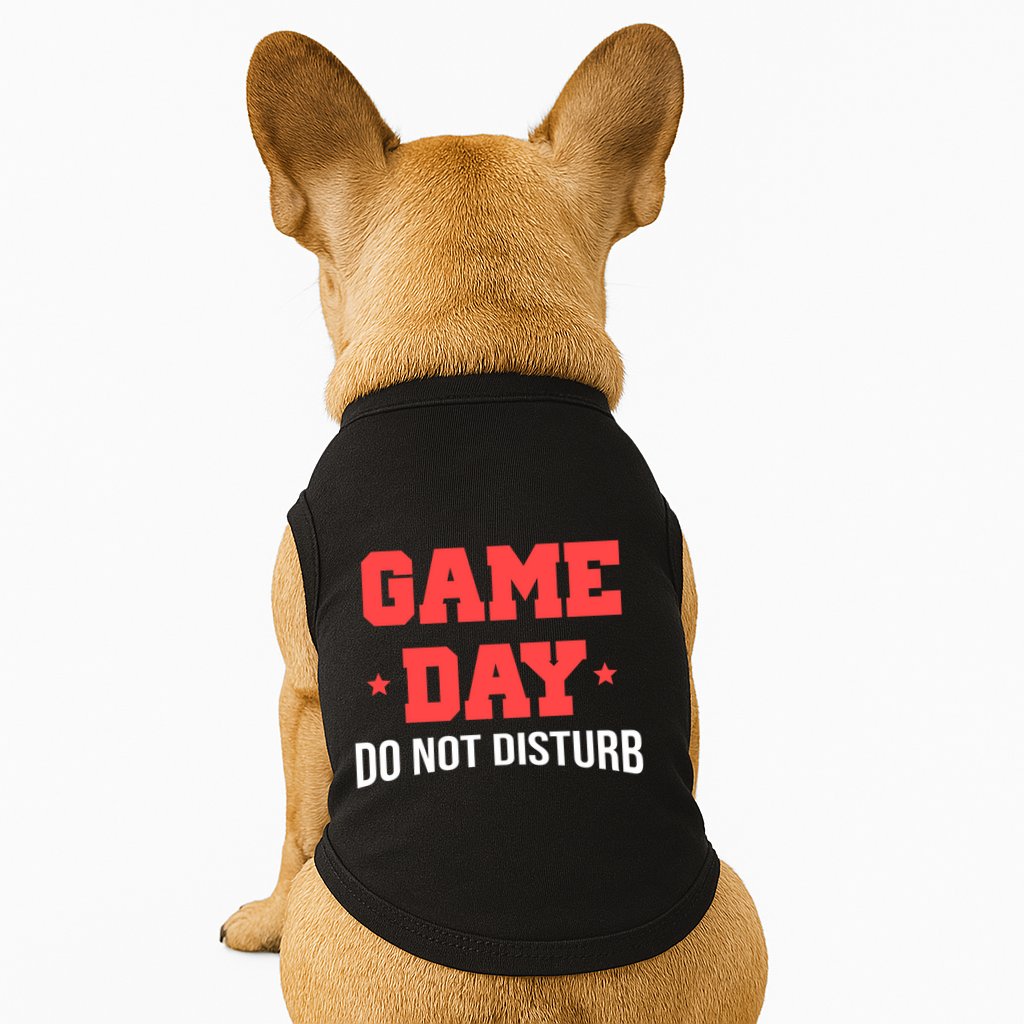 Game Day Do Not Disturb Doggie Tank