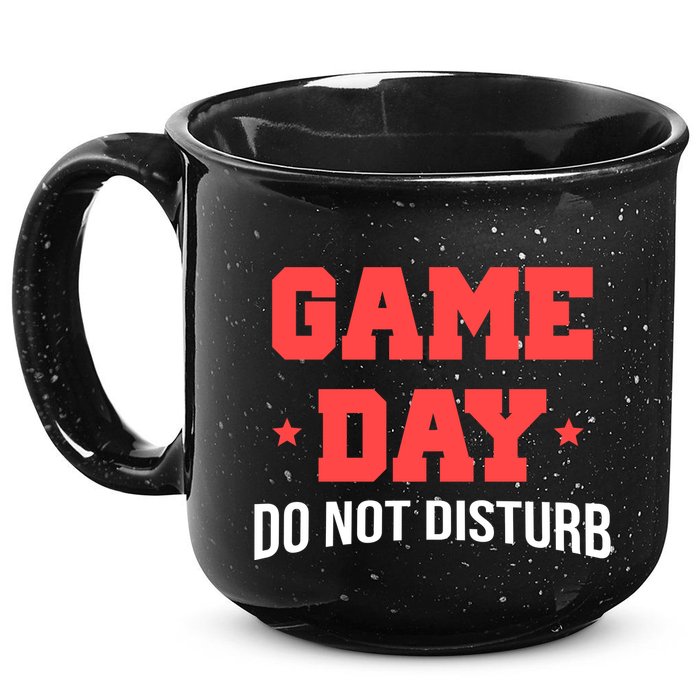 Game Day Do Not Disturb 15oz Campfire Ceramic Mug