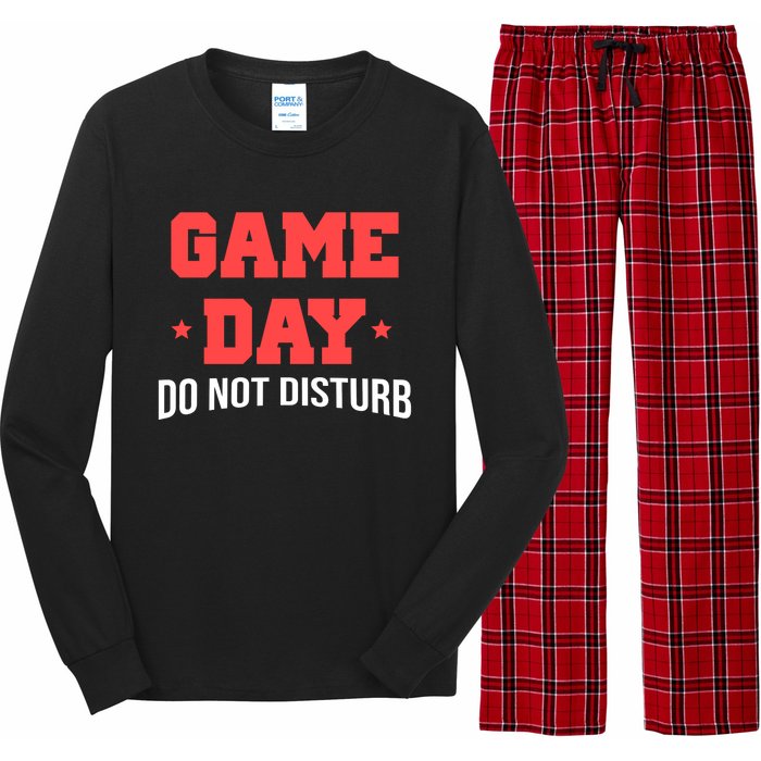 Game Day Do Not Disturb Long Sleeve Pajama Set