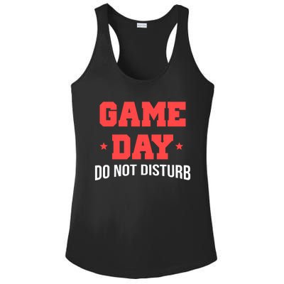 Game Day Do Not Disturb Ladies PosiCharge Competitor Racerback Tank