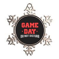 Game Day Do Not Disturb Metallic Star Ornament