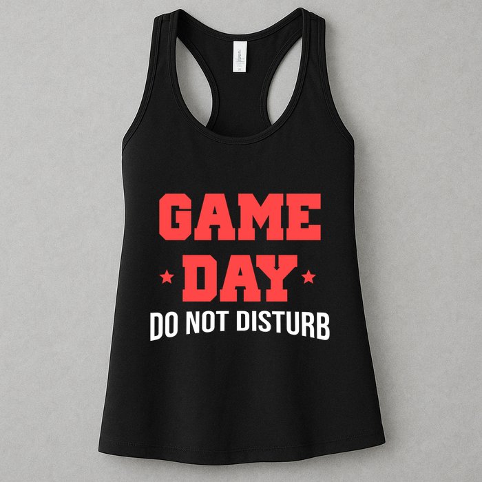 Game Day Do Not Disturb Womens Tank Top