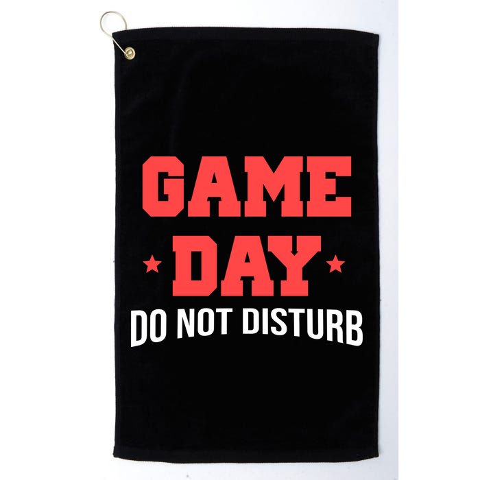 Game Day Do Not Disturb Golf Towel