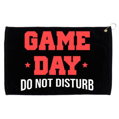 Game Day Do Not Disturb Grommeted Golf Towel