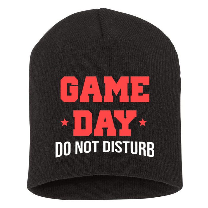 Game Day Do Not Disturb Short Acrylic Beanie