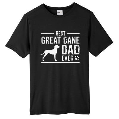 Great Dane Dad Best Dog Owner Ever Tall Fusion ChromaSoft Performance T-Shirt