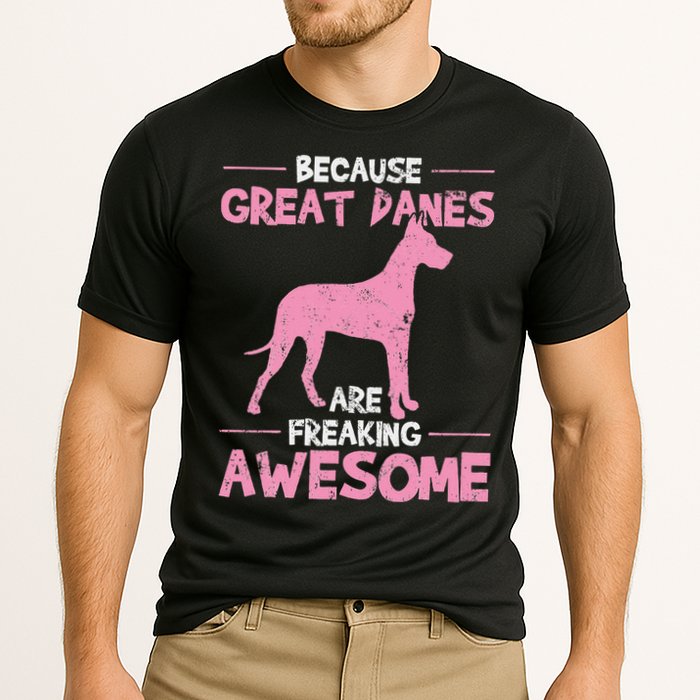 Great Dane Dog Awesome Cooling Performance Crew T-Shirt