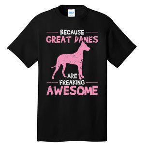 Great Dane Dog Awesome Tall T-Shirt