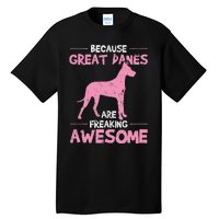 Great Dane Dog Awesome Tall T-Shirt