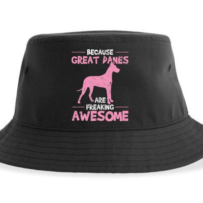 Great Dane Dog Awesome Sustainable Bucket Hat