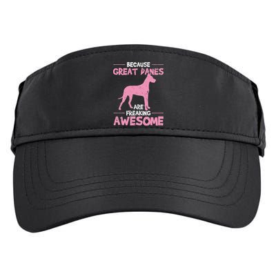 Great Dane Dog Awesome Adult Drive Performance Visor