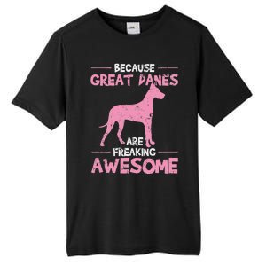 Great Dane Dog Awesome Tall Fusion ChromaSoft Performance T-Shirt