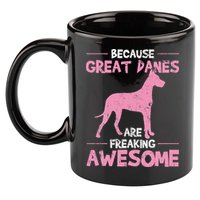 Great Dane Dog Awesome 11oz C Handle Ceramic Mug