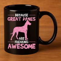 Great Dane Dog Awesome 11oz C Handle Ceramic Mug