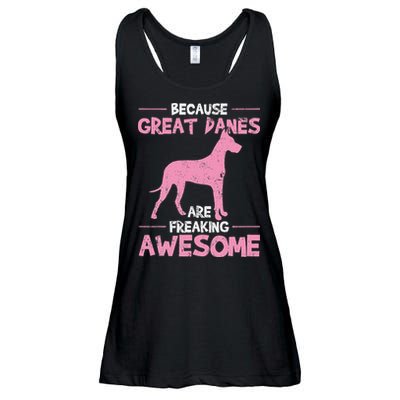 Great Dane Dog Awesome Ladies Essential Flowy Tank