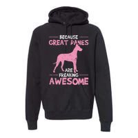 Great Dane Dog Awesome Premium Hoodie