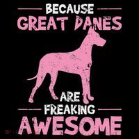 Great Dane Dog Awesome 16 in Basic Backpack