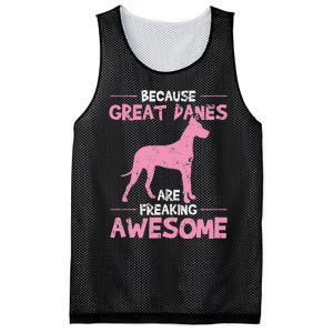 Great Dane Dog Awesome Mesh Reversible Basketball Jersey Tank