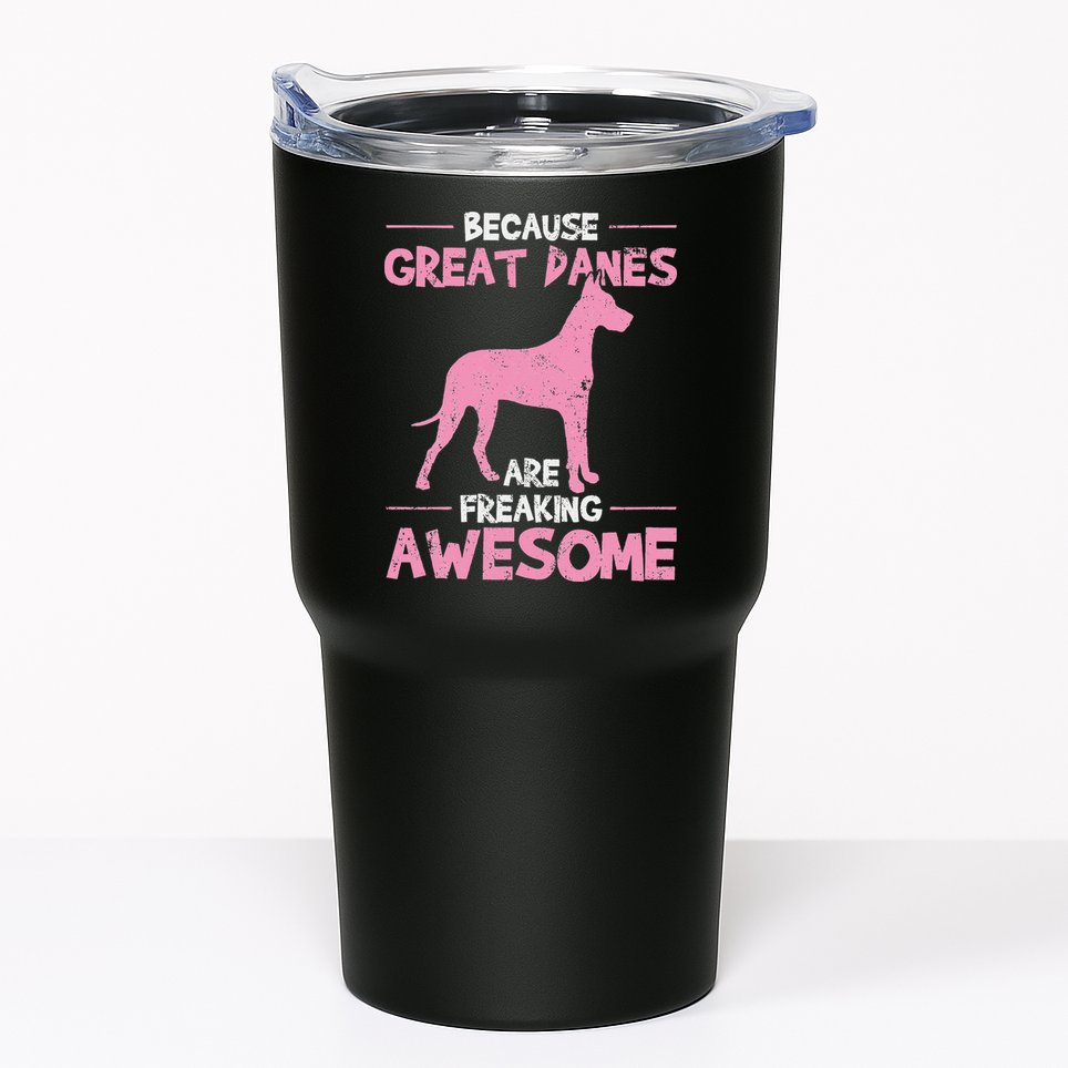 Great Dane Dog Awesome Tumbler