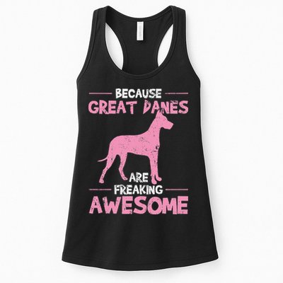 Great Dane Dog Awesome Womens Tank Top