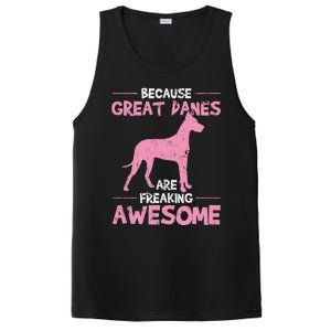 Great Dane Dog Awesome PosiCharge Competitor Tank