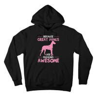 Great Dane Dog Awesome Tall Hoodie