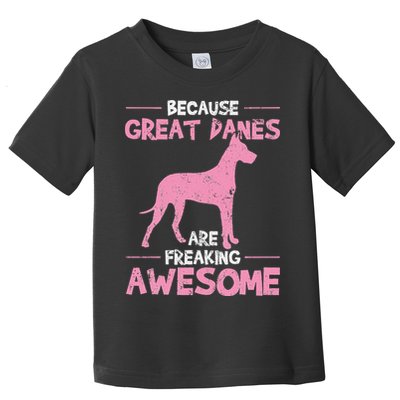 Great Dane Dog Awesome Toddler T-Shirt