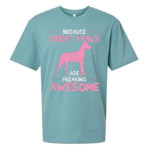 Great Dane Dog Awesome Sueded Cloud Jersey T-Shirt