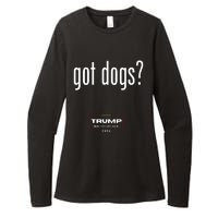 Got Dogs Eating The Dogs Cats Trump Make Pets Safe Again Womens CVC Long Sleeve Shirt